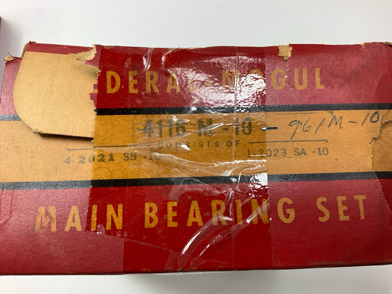 Federal Mogul 4116M-10 Engine Main Bearings .010'' 1955-1956 Chevrolet 265-V8