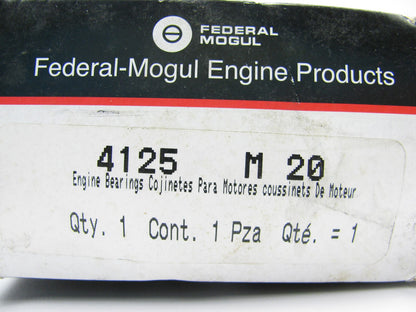 Federal Mogul 4125M20 Main Bearings .020'' 1962-2001 Ford 221 255 260 289 302 V8
