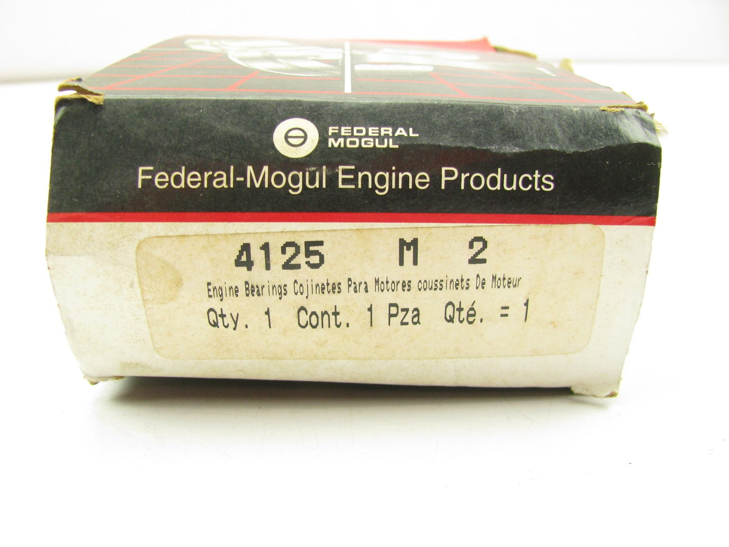 Federal Mogul 4125M2 Engine Main Bearings .002'' 1962-01 Ford 221 255 260 289 302