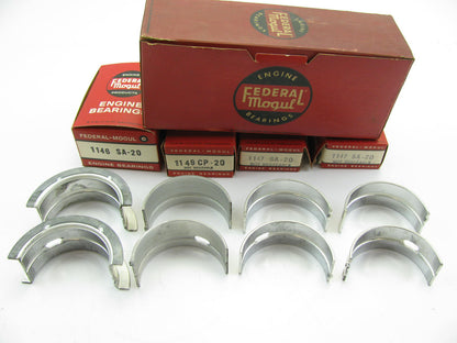 Federal Mogul 4141M-20 Engine Main Bearing Set .020'' 1953-1965 AMC Nash 196.5