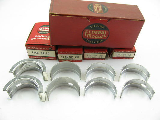 Federal Mogul 4141M-20 Engine Main Bearing Set .020'' 1953-1965 AMC Nash 196.5
