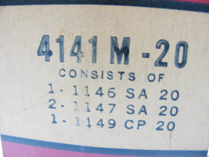 Federal Mogul 4141M-20 Engine Main Bearing Set .020'' 1953-1965 AMC Nash 196.5