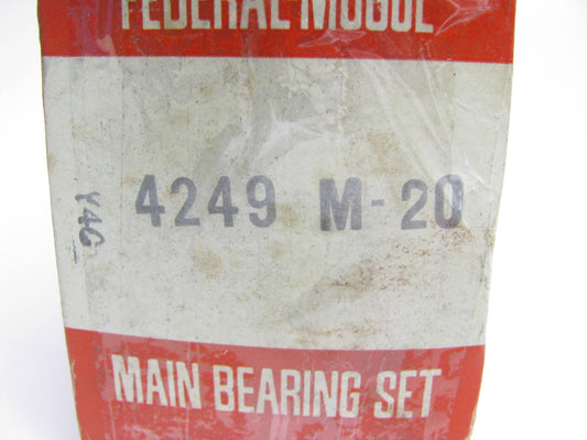 Federal Mogul 4249M .20 Main Bearings Set For Ford Anglia & Cortina 5 Main Eng