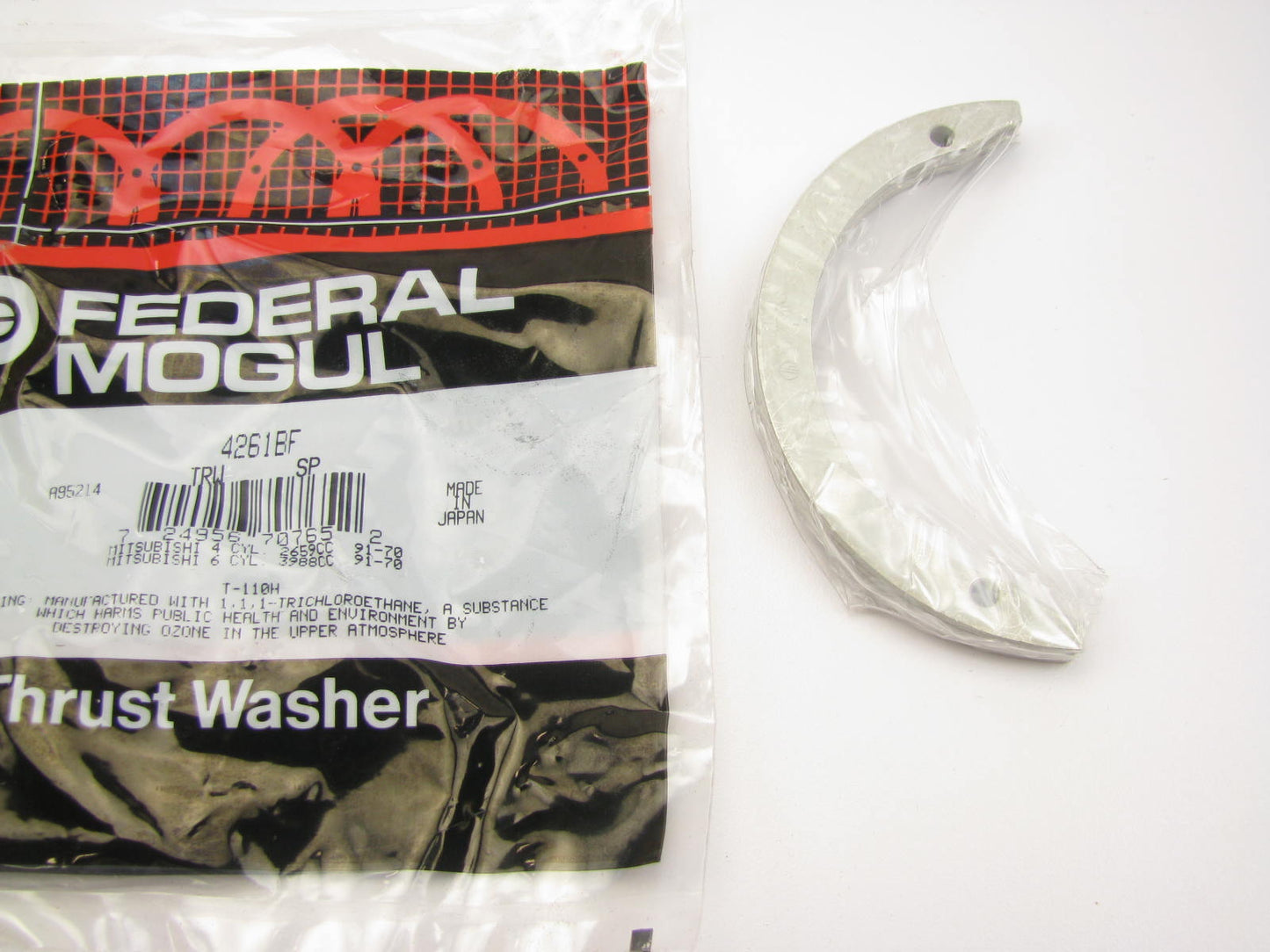 Federal Mogul 4261BF Thrust Washers - Mitsubishi 2.7L 4.0L DIESEL Fuso, Forklift