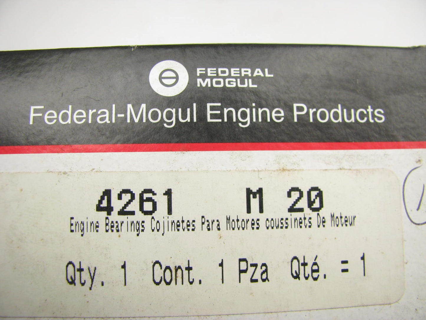Federal Mogul 4261M20 Engine Main Bearings .020'' - 1961-1978 Ford 352-428