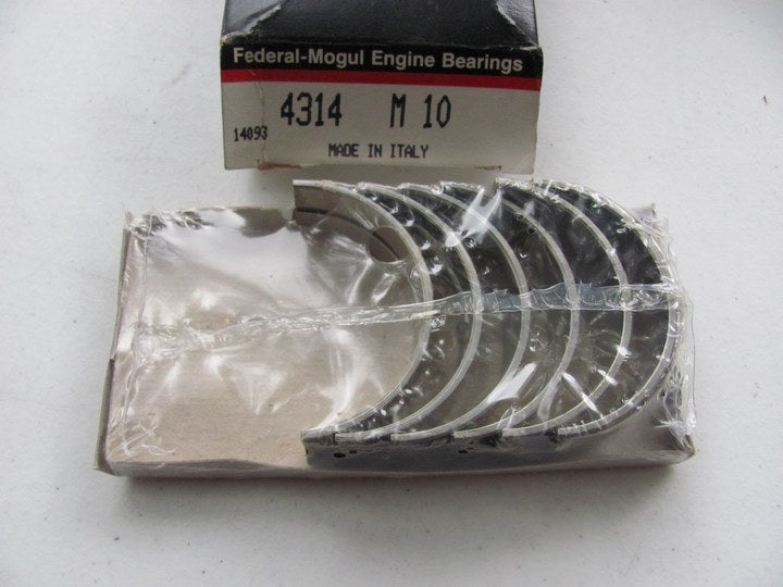 Federal Mogul 4314M .010'' Main Bearings For FIAT 600 600D 767 818 834 847 903