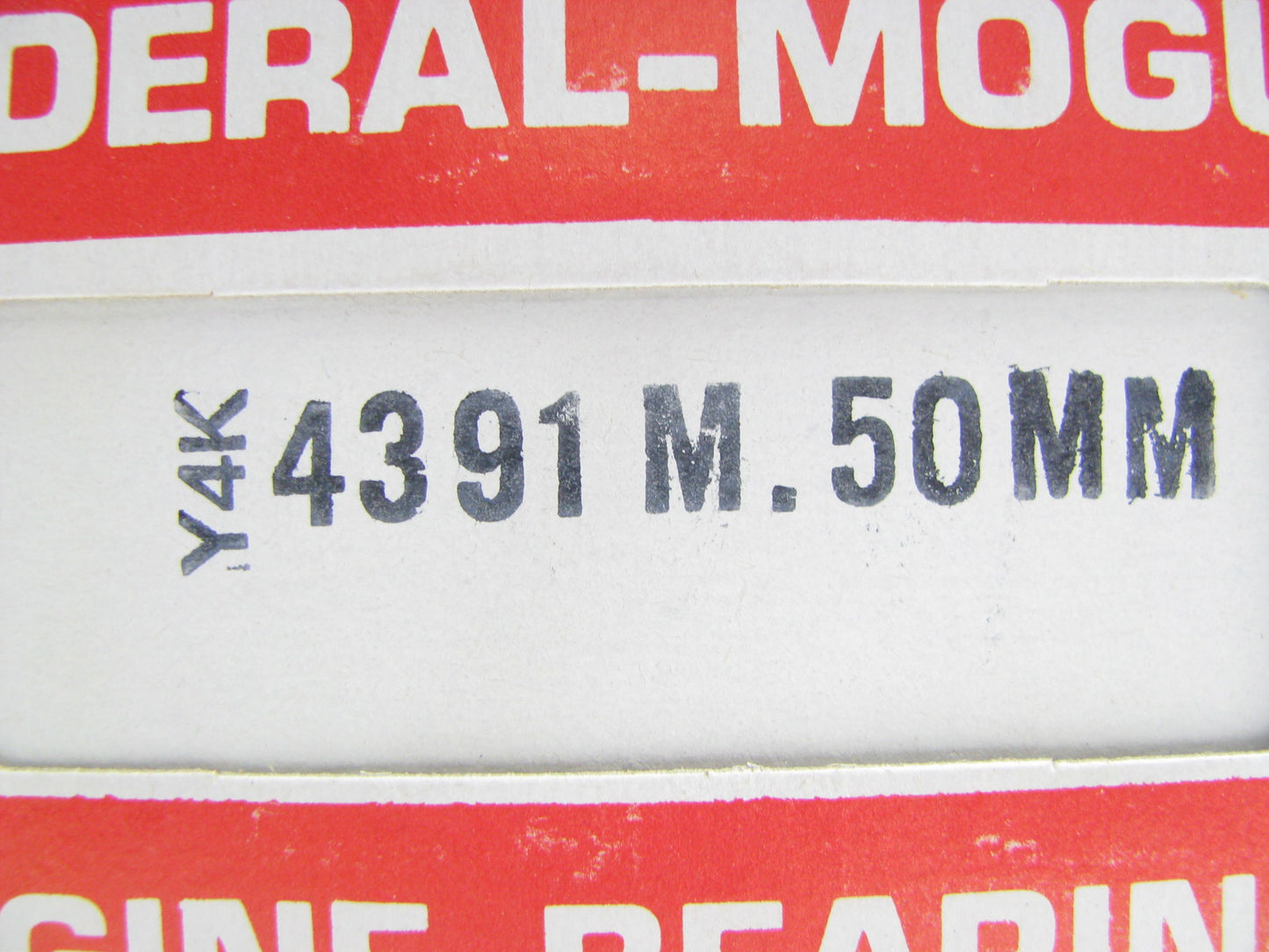 Federal Mogul 4391M-50MM Engine Main Bearings .50mm 1964-1974 1.1L Opel Kadett