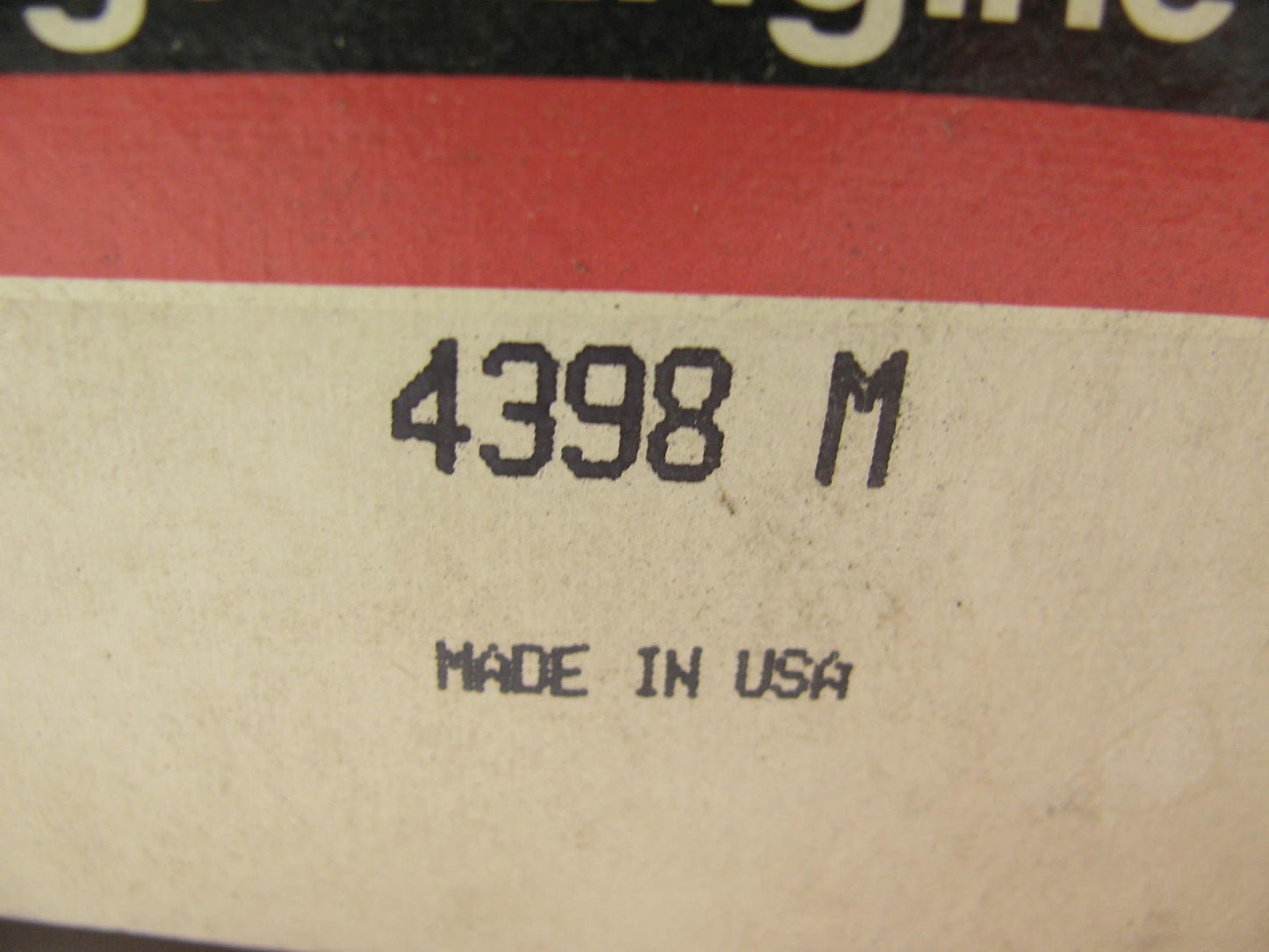 Federal Mogul 4398M Engine Main Bearings STD For Case 188 188S G188 G188B 201