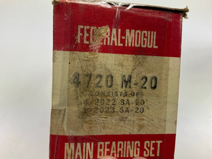 Federal Mogul 4720M-20 Main Bearings .020'' 1955-1967 Chevrolet 265 283 302 327
