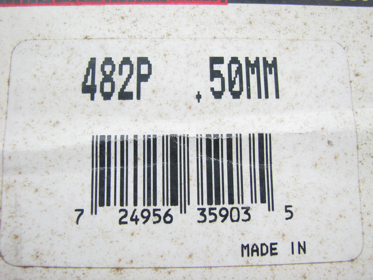 Federal Mogul 482P-50MM Engine Piston .50mm 1980-1981 Ford Courier 2.0L-L4