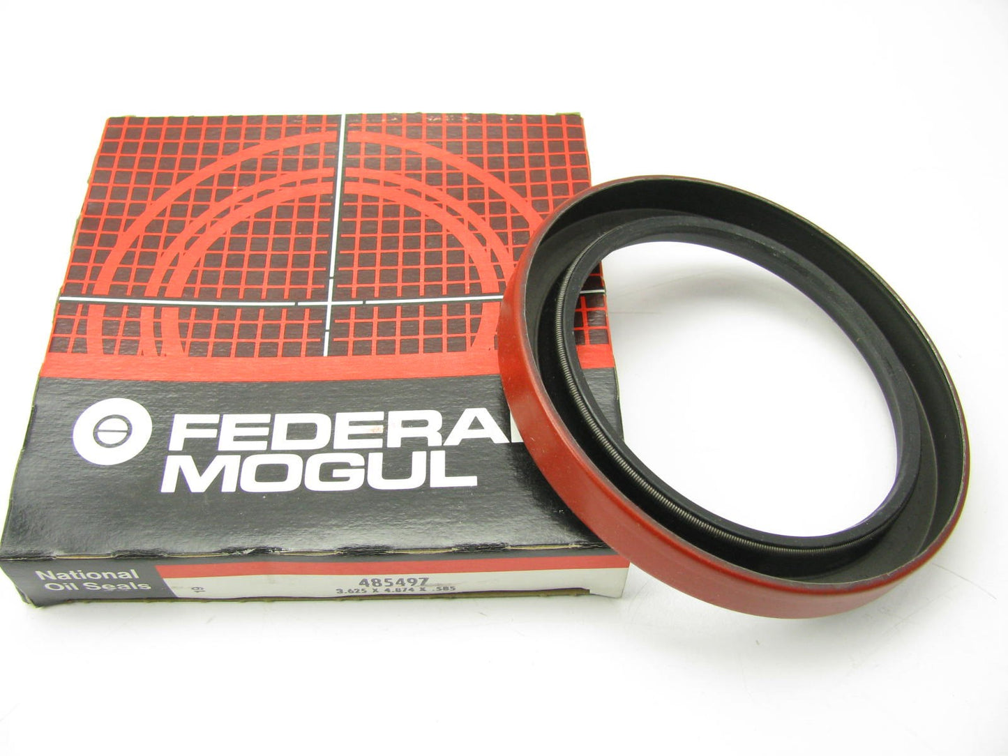 Federal Mogul 485497 Wheel Oil Seal - Rear 4.881'' OD X 3.625'' ID X 0.438'' W