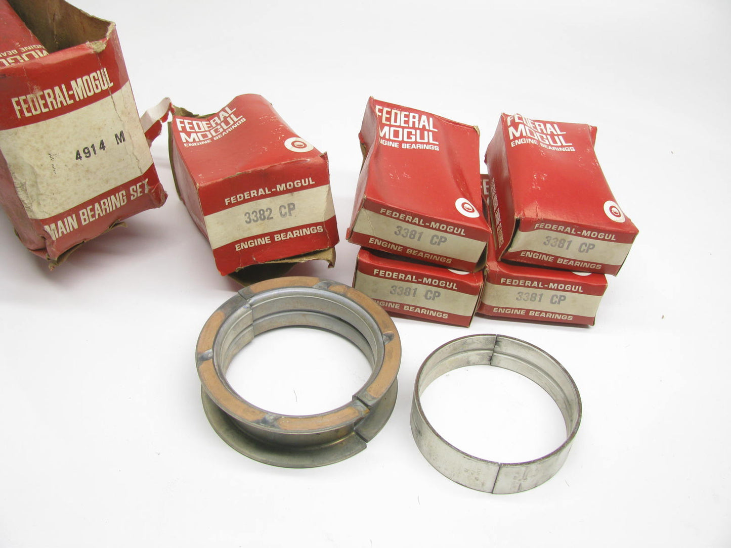 Federal Mogul 4914M Main Bearings - Standard For 1969-1997 Ford 351W 351M 400-V8