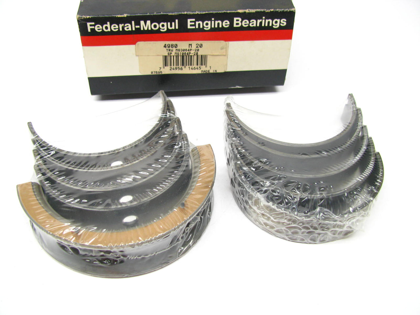 Federal Mogul 4980M20 Main Bearings .020'' For CAT 3150 3160 3208 Diesel