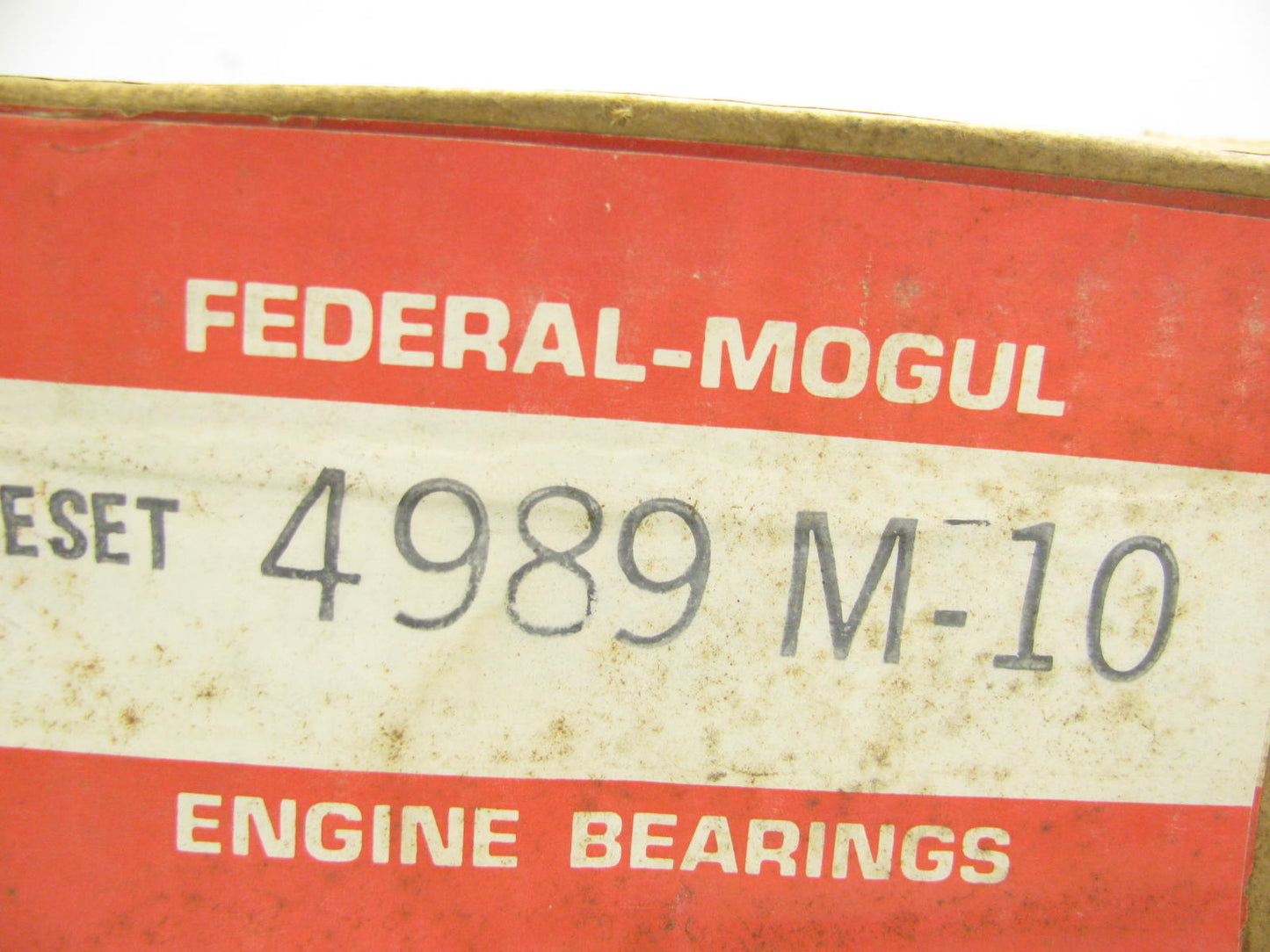 Federal Mogul 4989M Main Bearings .010'' GMC Truck DH637 637 Toro-Flow Diesel