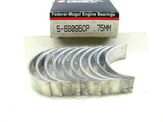 Federal 5-68095CP-75MM Connecting Rod Bearings .75mm 1978-1992 VW Audi 2.2L 2.3L
