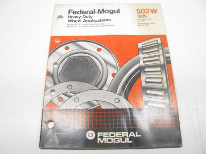 Federal Mogul 502W BCA Bearing & National Oil Seal For HD Applications - 1989