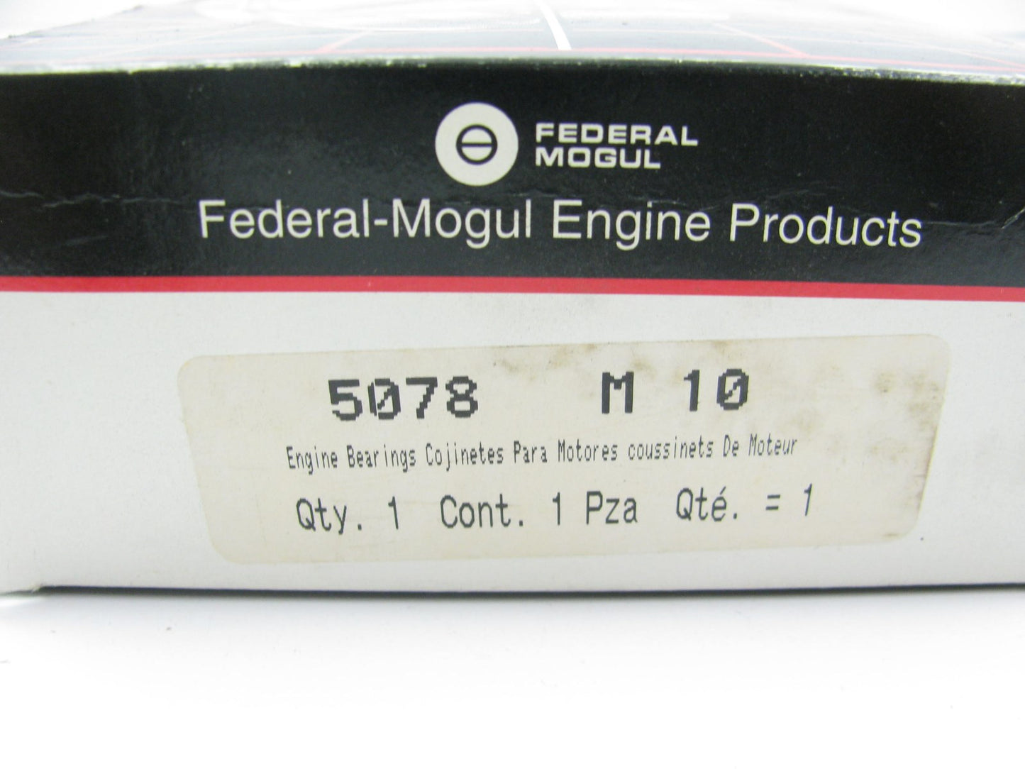 Federal Mogul 5078M10 Engine Main Bearings .010'' 1977-1997 Ford 351W 351M 400-V8