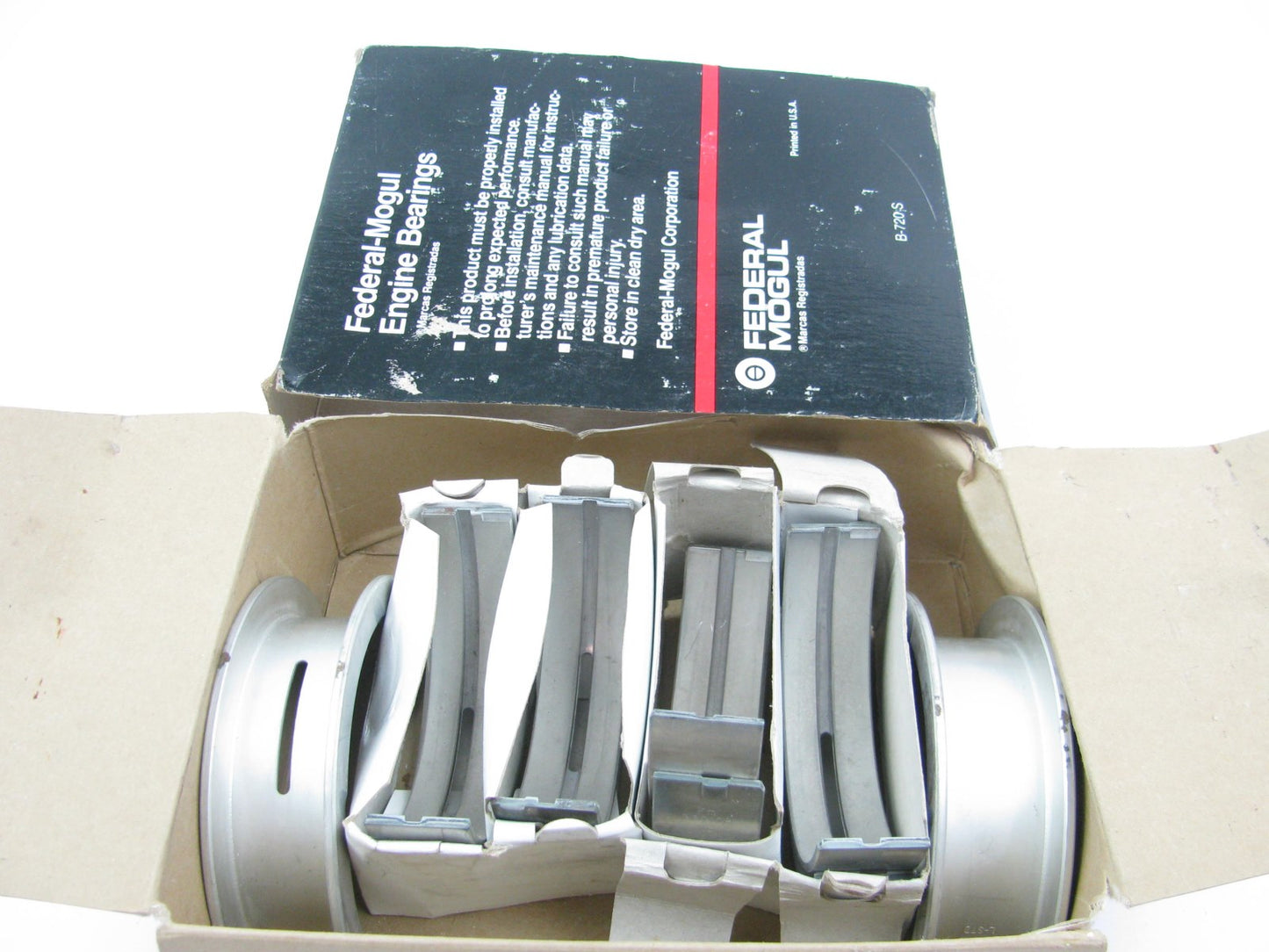 Federal Mogul 5078M Engine Main Bearings - Standard 1977-1995 Ford 351W 351M 400