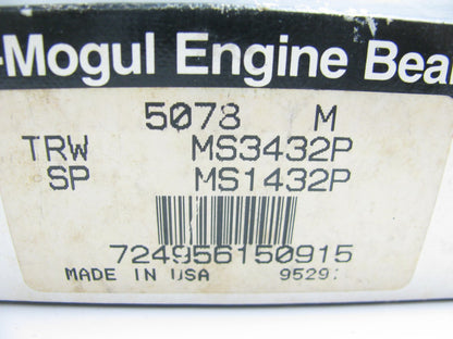 Federal Mogul 5078M Engine Main Bearings - Standard 1977-1995 Ford 351W 351M 400
