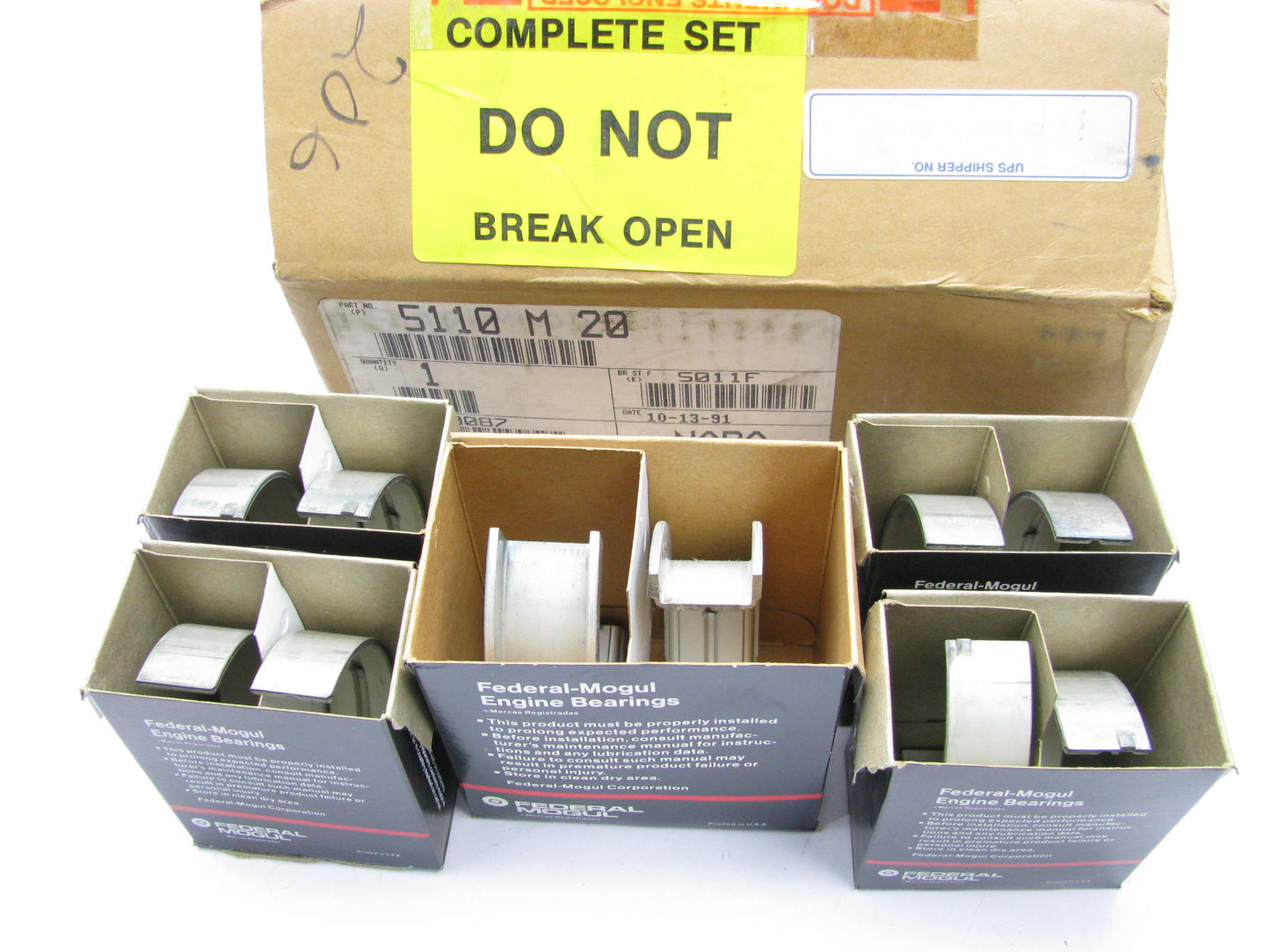 Federal Mogul 5110M20 Engine Main Bearings .020'' 1982-1994 Ford 6.9L 7.3L Diesel