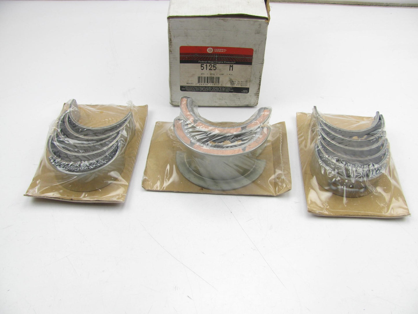 Federal Mogul  5125M Main Bearings STD - INTERNATIONAL TRACTOR 361 407 DT407