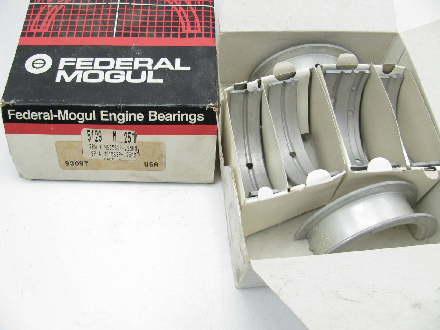 Federal Mogul 5129M-25MM Main Bearings .25mm 1982-96 Chevrolet 6.2L 6.5L Diesel