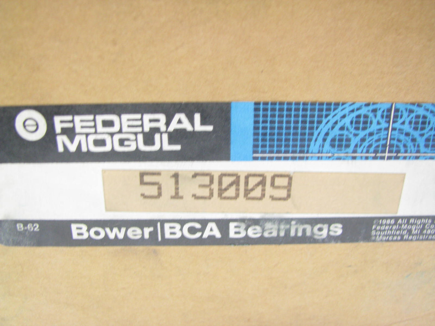 Federal Mogul 513009 Wheel Bearing And Hub Assembly - Rear