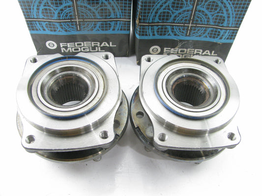 (2) Federal Mogul BCA 513064 Front Wheel Hub Bearings