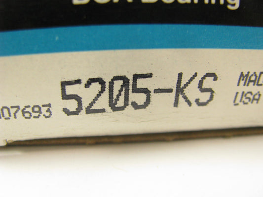 Federal Mogul 5205-KS Ball Bearing - 2.0472'' OD X 0.9843'' ID X 0.8125'' Wide