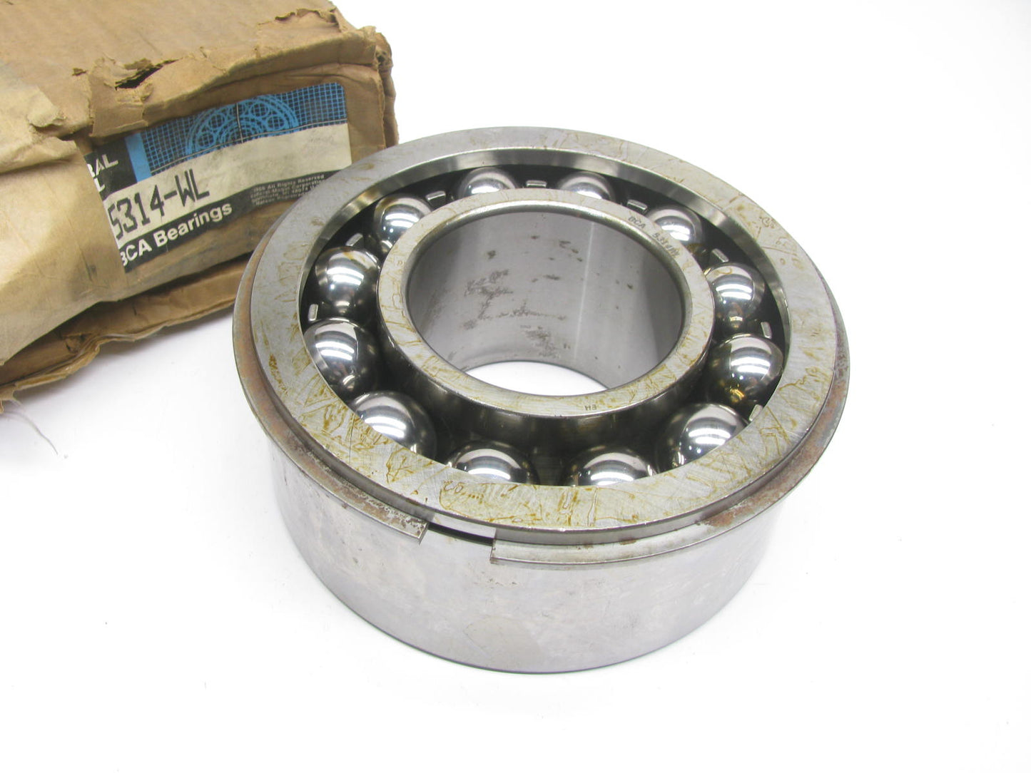 Federal Mogul 5314-WL Double Row Ball Bearing - 5.9055'' OD X 2.7559'' ID X 2.5'' W
