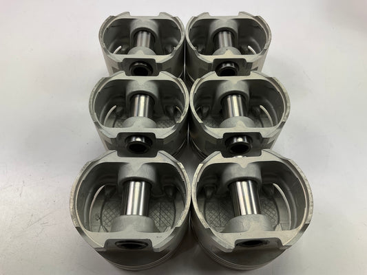 (6) Federal Mogul 545P-1MM Engine Piston 1.00mm 1988-1989 GM 2.8L-V6