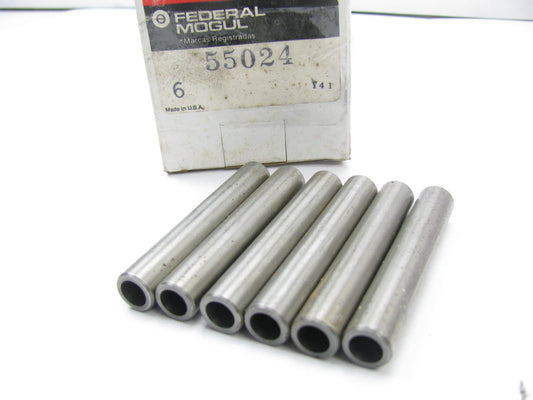 (6) Federal Mogul 55024 Exhaust Engine Valve Guide For 1965-1971 Jeep 225-L6