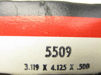 Federal Mogul 5509  Wheel Seal & Wear Ring - 4.125'' OD X 3.119'' ID X 0.500'' Wide