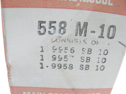 Federal Mogul 558M-10 Engine Main Bearings .010'' For 1954-1969 Jeep 134