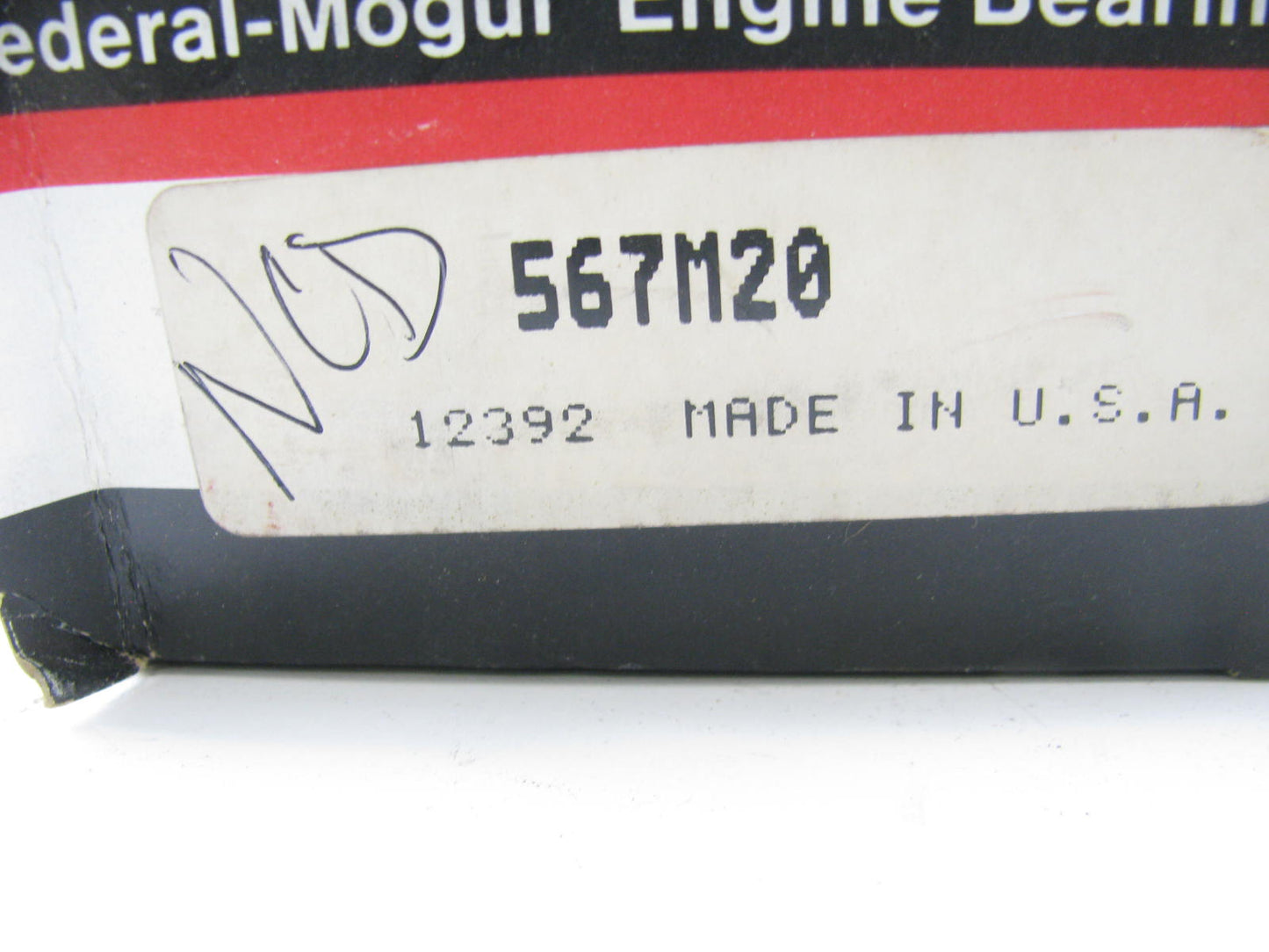 Federal Mogul 567M20 Engine Main Bearings .020'' 1946-1953 Ford Tractor 120