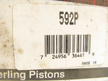 Federal Mogul 592P Engine Piston - Standard 1983-1987 GM Isuzu 1.9L-L4
