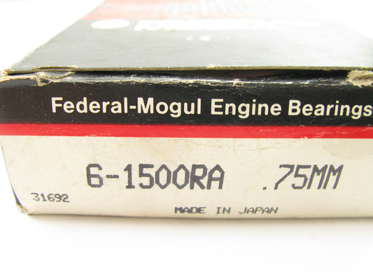 Federal Mogul 6-1500RA-75MM Connecting Rod Bearings .75mm 1988-1992 Toyota 4.0L