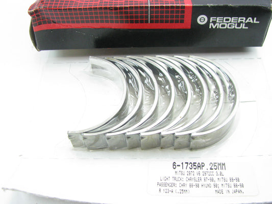 Federal Mogul 6-1735AP25MM Connecting Rod Bearings .25mm For 87-96 Chrysler 3.0L