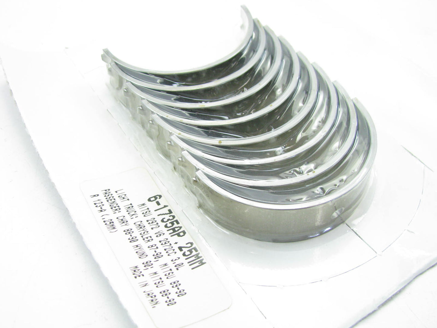 Federal Mogul 6-1735AP25MM Connecting Rod Bearings .25mm For 87-96 Chrysler 3.0L