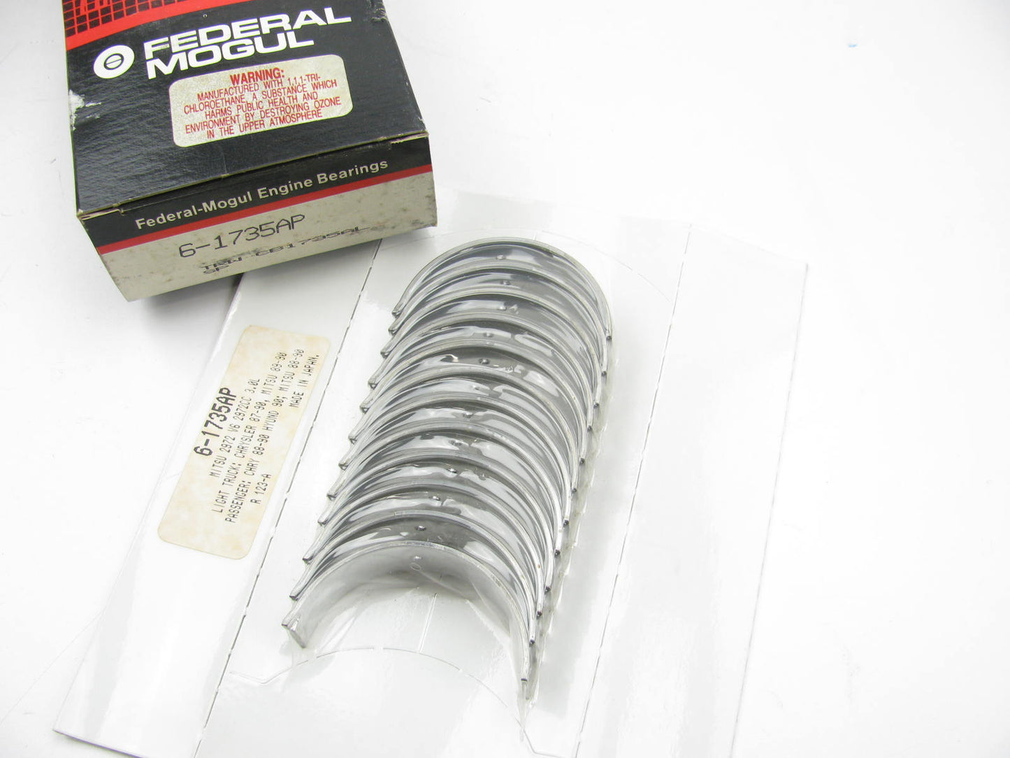 Federal Mogul 6-1735AP Connecting Rod Bearings - STD For 1987-96 Chrysler 3.0L