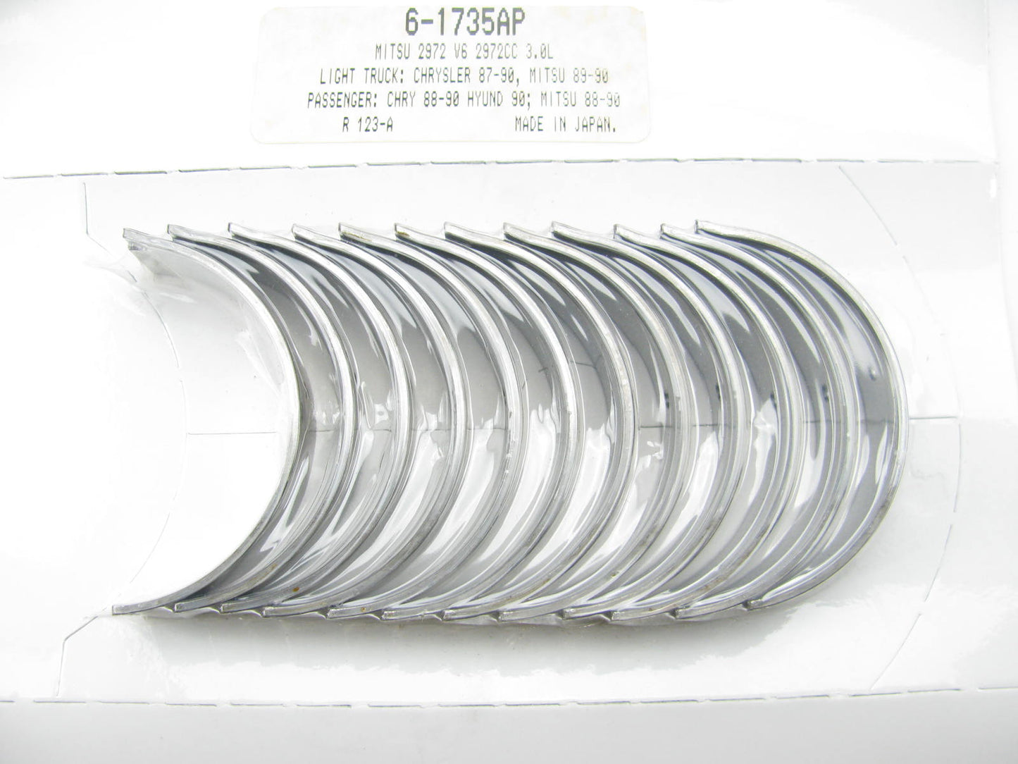 Federal Mogul 6-1735AP Connecting Rod Bearings - STD For 1987-96 Chrysler 3.0L