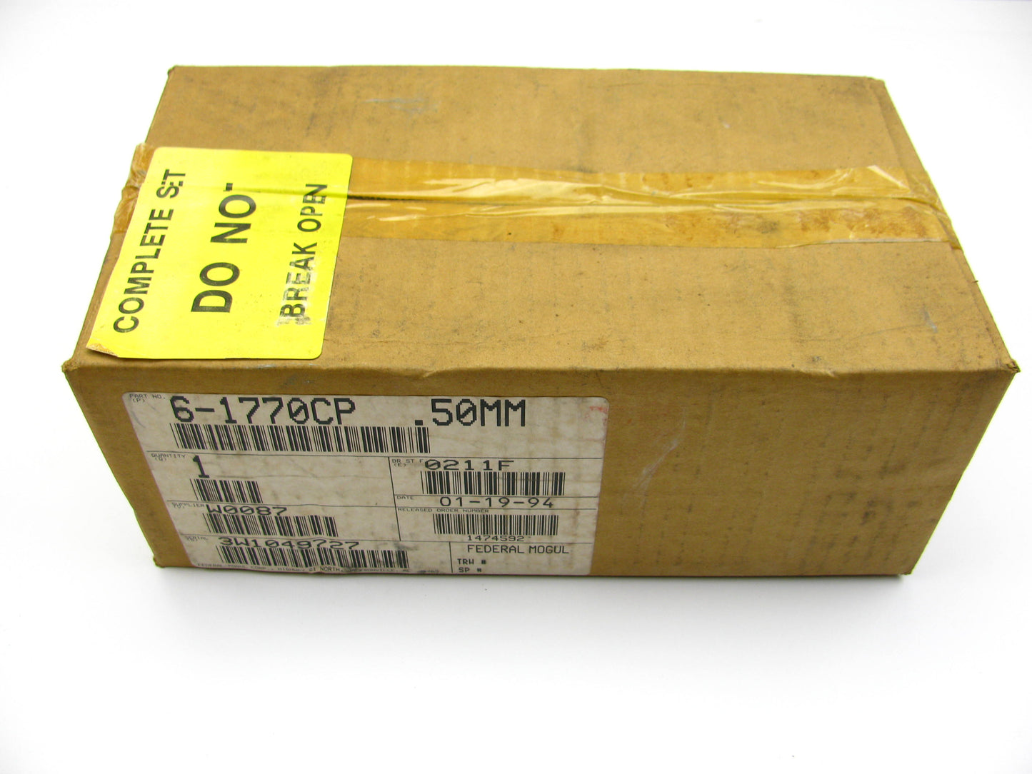 Federal Mogul 6-1770CP-50MM Connecting Rod Bearing .50mm Cummins L6 611 10.0L