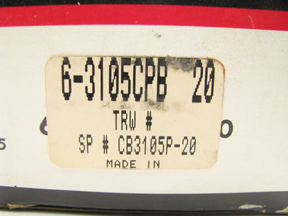 Federal Mogul 6-3105CPB20 Connecting Rod Bearings .020'' 87-97 Ford FTO 6.6L 7.8L