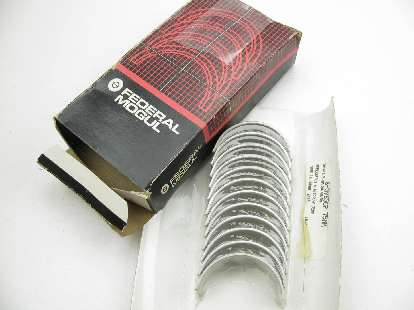 Federal 3965CP Rod Bearing Set - .75mm Undersize - TOYOTA M, 2M, 3M, 4M, 5M