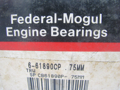 (6) Federal 6-61890CP-75MM Rod Bearings .75mm 79-93 Mack Renault 5.5L Diesel