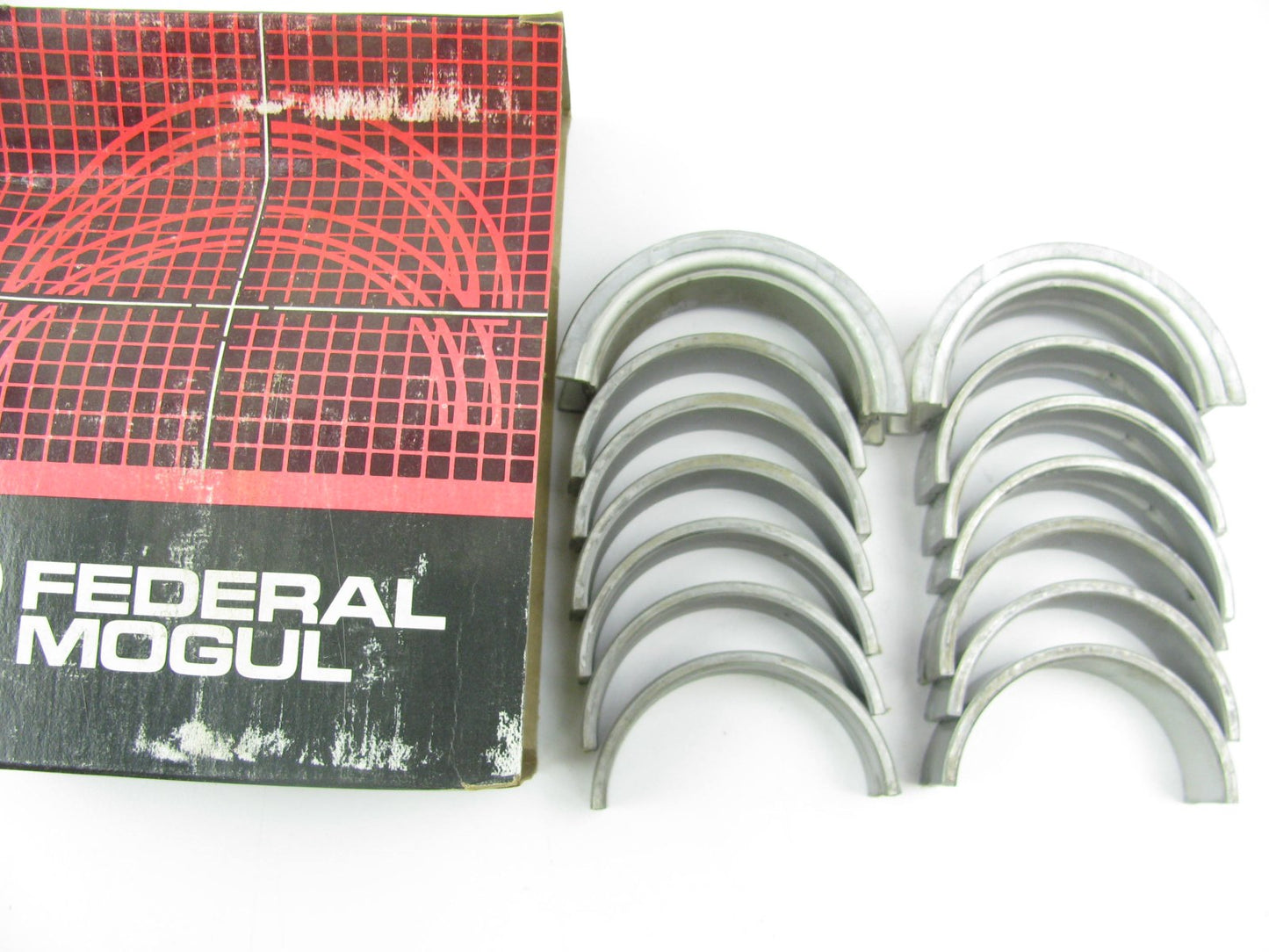 1965-1972 MERCEDES-BENZ 2.5L M114 Engine Main Bearings - STANDARD SIZE - F Mogul