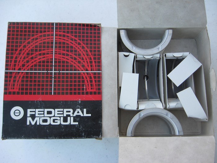 Federal Mogul 646M Main Bearings STD For 1948-1953 Ford 239 255 Flathead V8