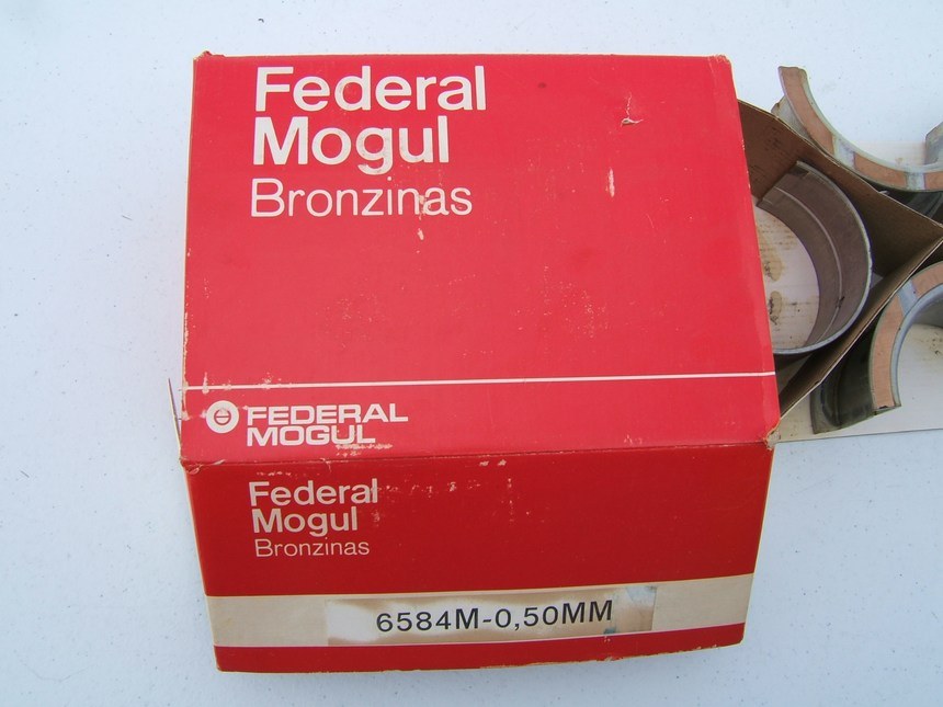 Federal Mogul 6584M50 Main Bearings .050'' 1968-1982 Mercedes OM355 Diesel