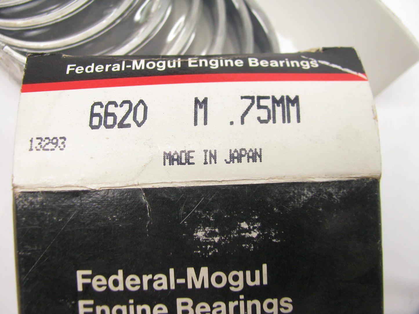 Federal Mogul 6620M75MM Engine Main Bearings .75mm 1978-1988 Toyota L, 2L Diesel