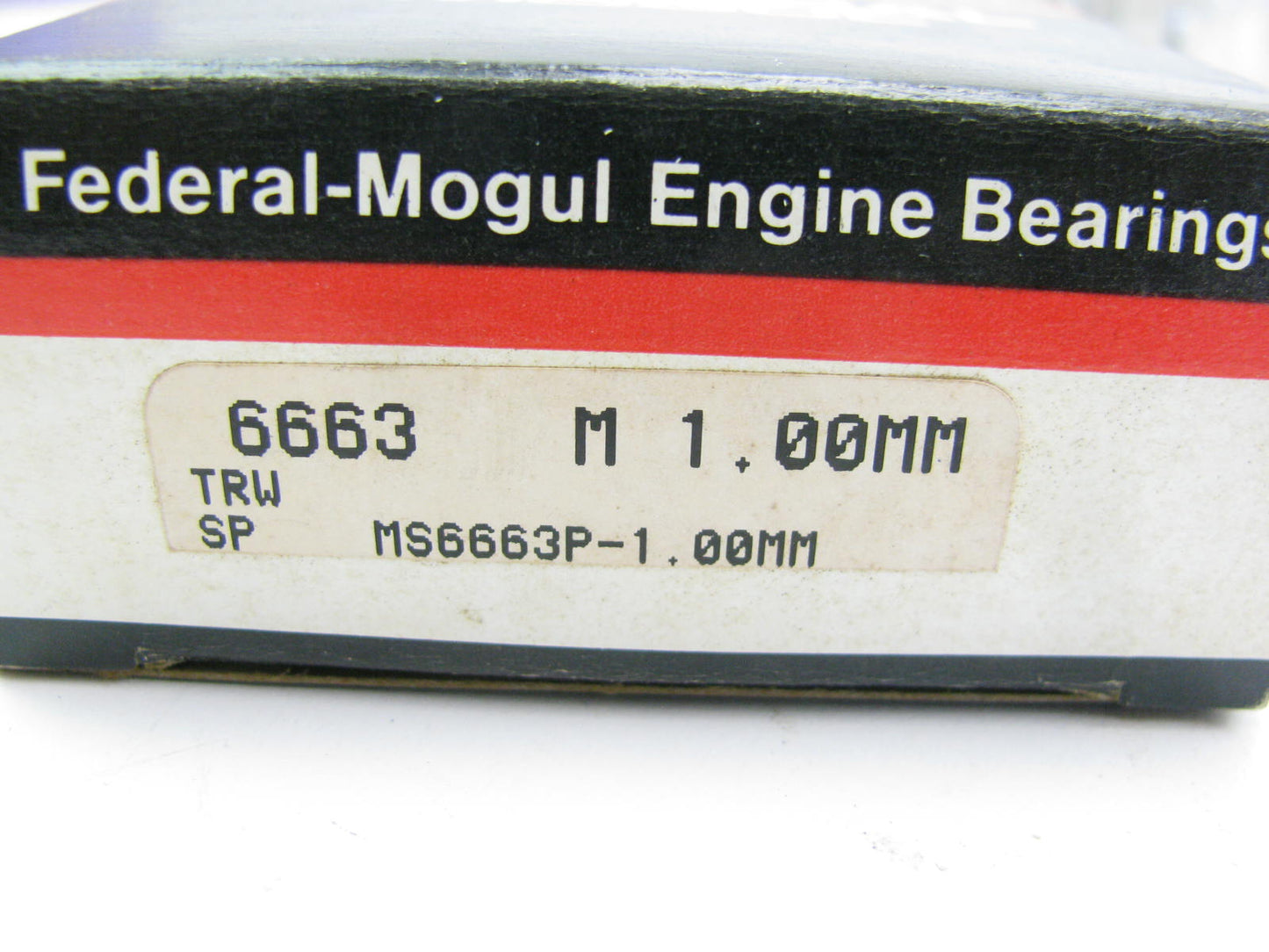 Federal 6663M-100MM Engine Main Bearings 1.00mm 1964-1977 Daihatsu 1.0L-L4 FE